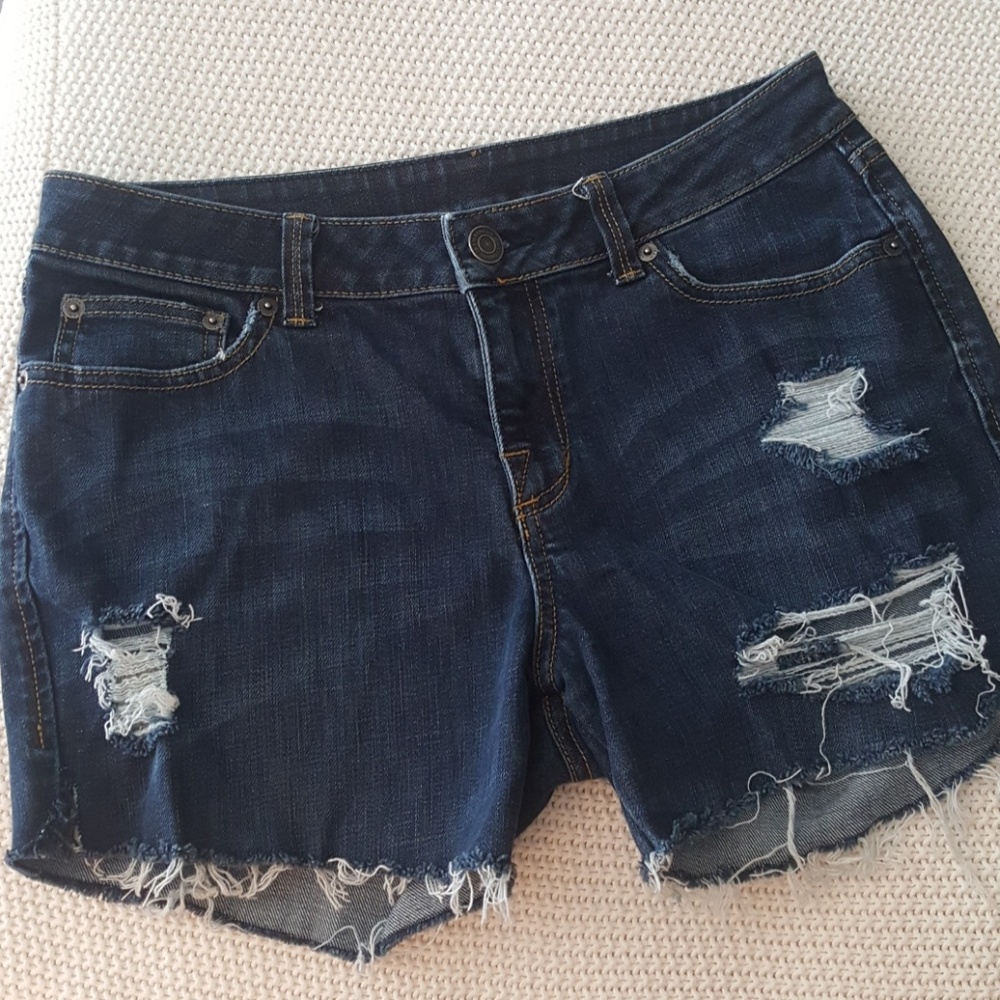 London Jean Cutoff Shorts